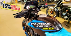 Bring Home the Bajaj Platina 125 Bike with 90 Kmpl Mileage and Premium Design at an Affordable Price