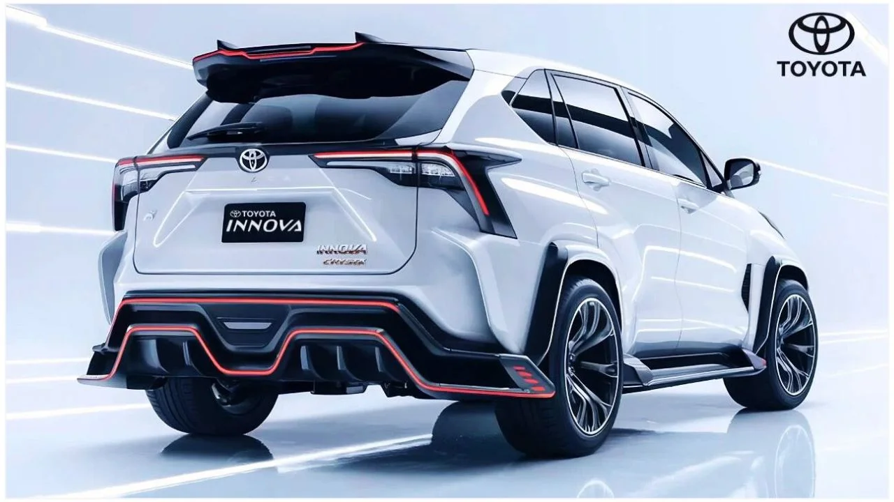 Toyota New Innova Crysta 2025 Redesigned with 32KM Mileage Premium Interiors, Long-Distance Comfort, Hybrid Options and Stylish Design