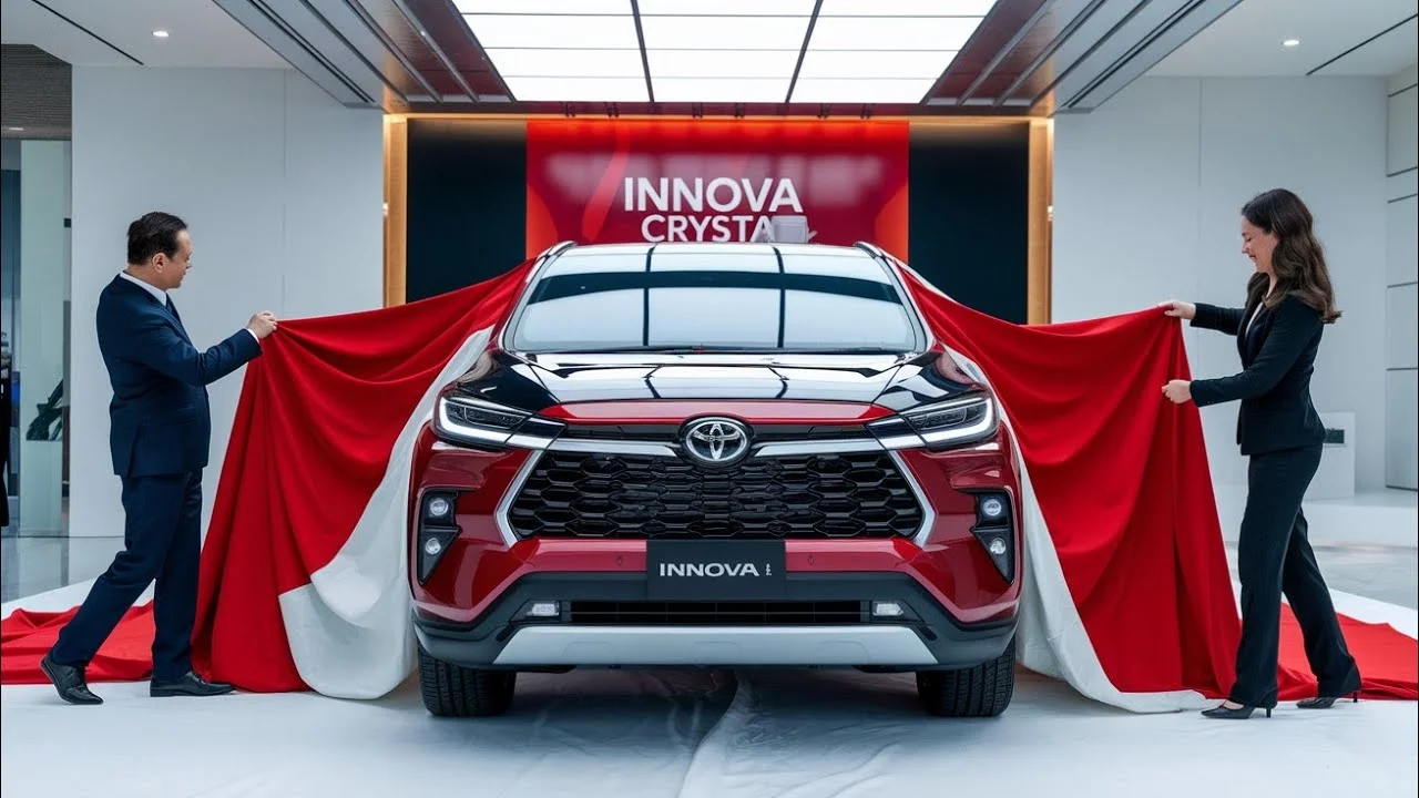 Toyota Innova Crysta 2025: Bold Design, Powerful Engine & Premium Family MPV with Luxury Features